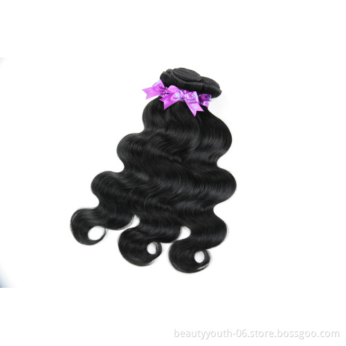 Brazilian Virgin Bodywave  With Lace Frontal Closure 8A 10A Grade Virgin Unprocessed Human Hair Brazilian Hair Bundles